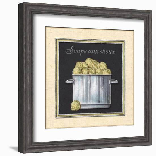 Soupe aux Choux-Charlene Audrey-Framed Art Print