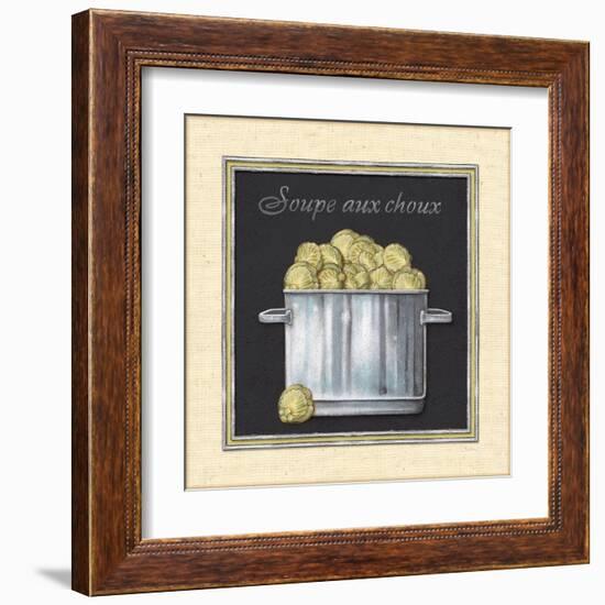 Soupe aux Choux-Charlene Audrey-Framed Art Print