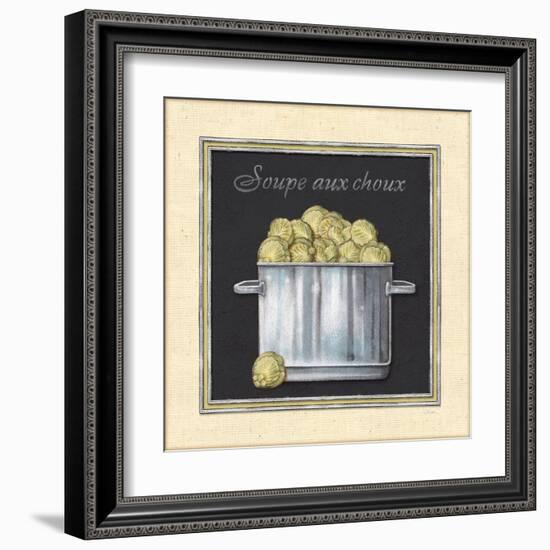 Soupe aux Choux-Charlene Audrey-Framed Art Print