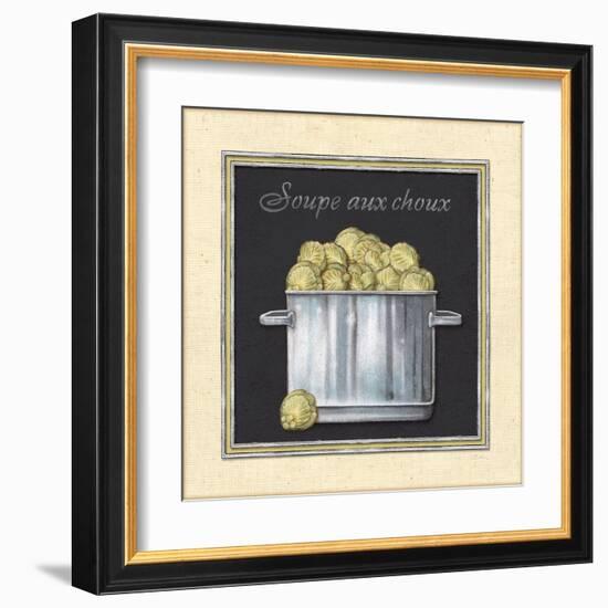 Soupe aux Choux-Charlene Audrey-Framed Art Print