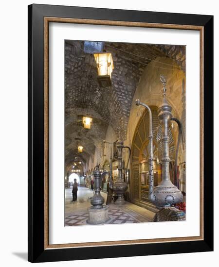 Souq Ash-Shouna in Aleppo, Syria-Julian Love-Framed Photographic Print