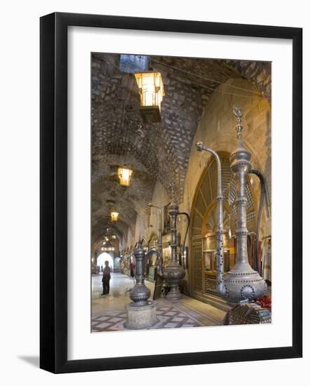 Souq Ash-Shouna in Aleppo, Syria-Julian Love-Framed Photographic Print