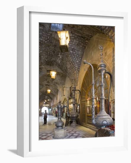 Souq Ash-Shouna in Aleppo, Syria-Julian Love-Framed Photographic Print