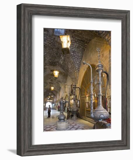 Souq Ash-Shouna in Aleppo, Syria-Julian Love-Framed Photographic Print