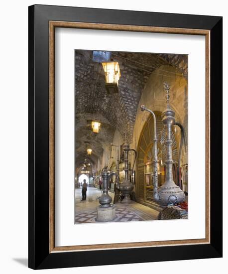 Souq Ash-Shouna in Aleppo, Syria-Julian Love-Framed Photographic Print