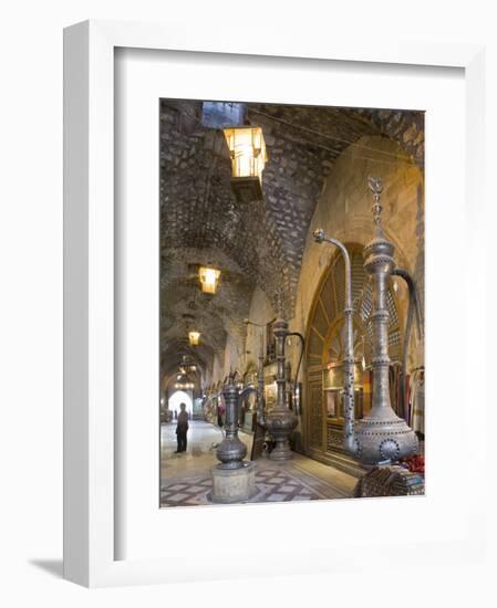 Souq Ash-Shouna in Aleppo, Syria-Julian Love-Framed Photographic Print