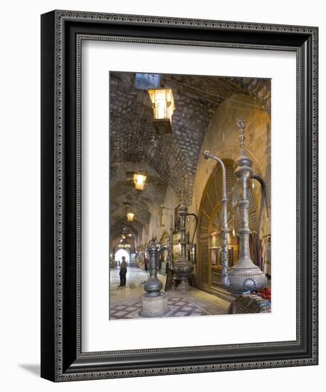 Souq Ash-Shouna in Aleppo, Syria-Julian Love-Framed Photographic Print