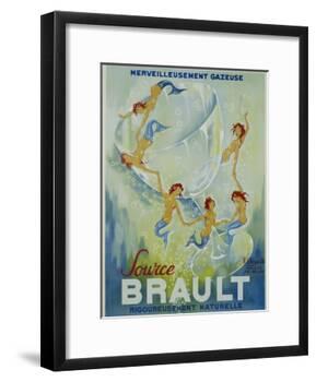 Source Brault Poster-P.H. Noyer-Framed Giclee Print
