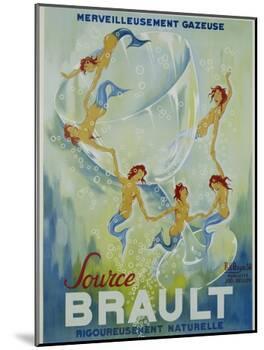 Source Brault Poster-P.H. Noyer-Mounted Giclee Print