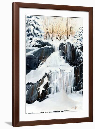 Source gelée-Sylvia Audet-Framed Art Print