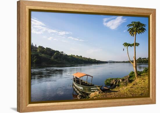 Source of the Nile in Jinja, Uganda, East Africa, Africa-Michael-Framed Premier Image Canvas