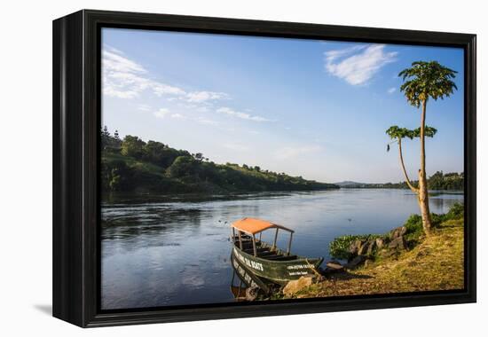 Source of the Nile in Jinja, Uganda, East Africa, Africa-Michael-Framed Premier Image Canvas