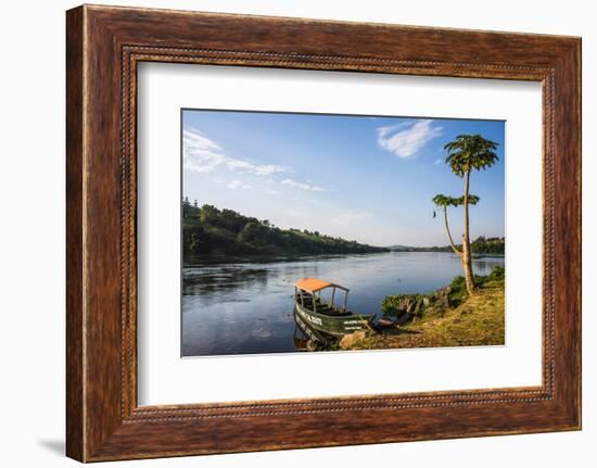 Source of the Nile in Jinja, Uganda, East Africa, Africa-Michael-Framed Photographic Print