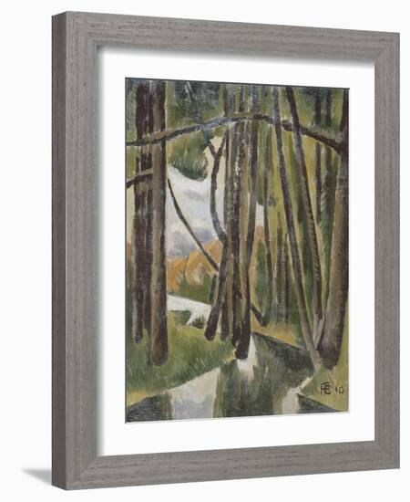 Sous-bois-Roger de La Fresnaye-Framed Giclee Print