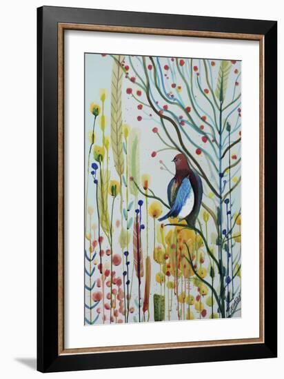 Sous Les Branches-Sylvie Demers-Framed Giclee Print