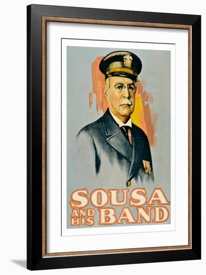 Sousa and His Band-null-Framed Art Print