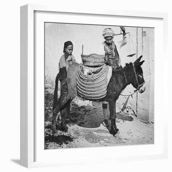 Sousse. Marchands de marrons-null-Framed Giclee Print