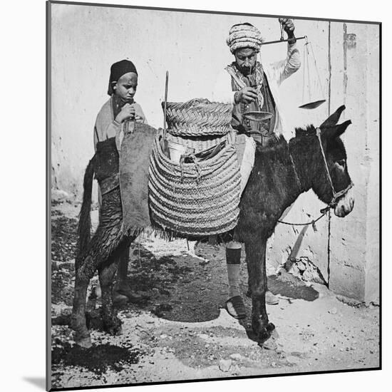 Sousse. Marchands de marrons-null-Mounted Giclee Print