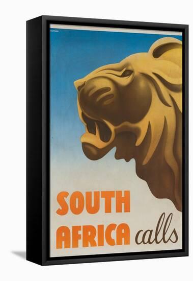 South Africa Calls Poster-Gayle Ullman-Framed Premier Image Canvas