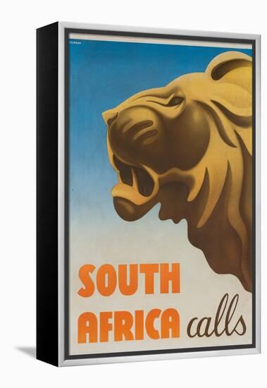 South Africa Calls Poster-Gayle Ullman-Framed Premier Image Canvas