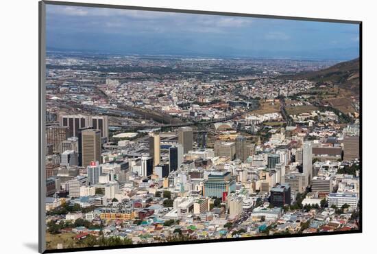 South Africa, Cape Town, from Above-Catharina Lux-Mounted Photographic Print