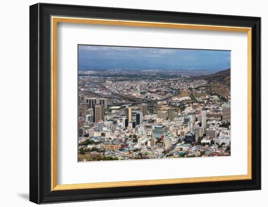 South Africa, Cape Town, from Above-Catharina Lux-Framed Photographic Print