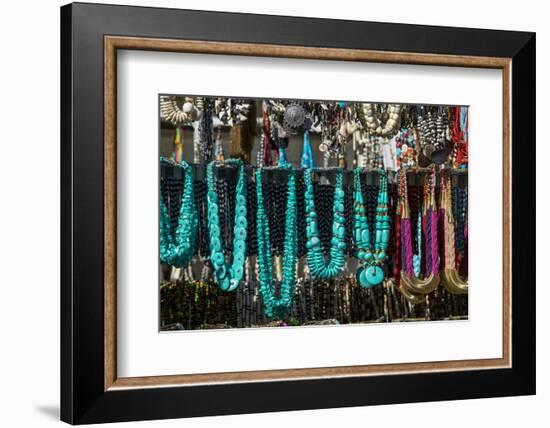 South Africa, Cape Town. Greenmarket Square, popular local handicraft market.-Cindy Miller Hopkins-Framed Photographic Print