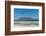 South Africa, Capetown, Kitesurfer in Front of the Table Mountain Silhouette-Catharina Lux-Framed Photographic Print