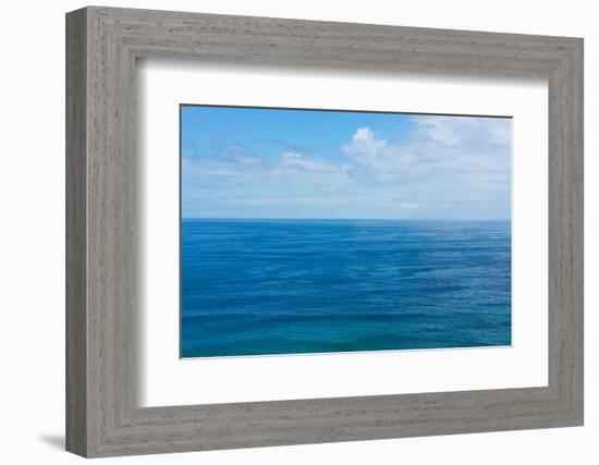 South Africa, Garden Route, Sea, Horizon-Catharina Lux-Framed Photographic Print