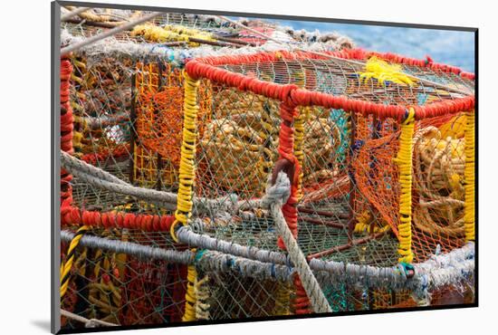 South Africa, Houtbay, Harbour, Lobster Pots-Catharina Lux-Mounted Photographic Print