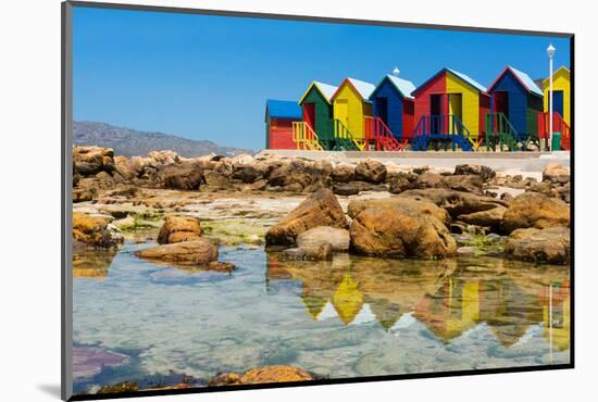 South Africa, Muizenberg, Little Bathhaus-Catharina Lux-Mounted Photographic Print