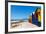 South Africa, Muizenberg, Little Bathhaus-Catharina Lux-Framed Photographic Print