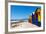 South Africa, Muizenberg, Little Bathhaus-Catharina Lux-Framed Photographic Print