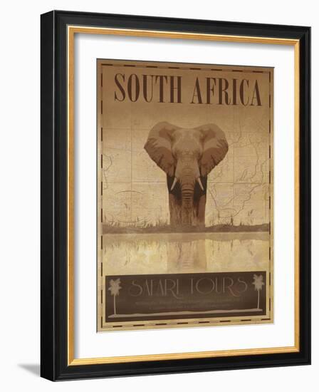 South Africa-Ben James-Framed Art Print