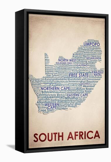 South Africa-American Flat-Framed Premier Image Canvas