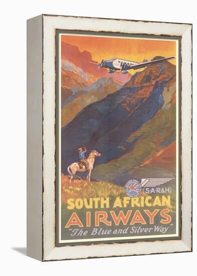 South African Airways Poster-null-Framed Stretched Canvas