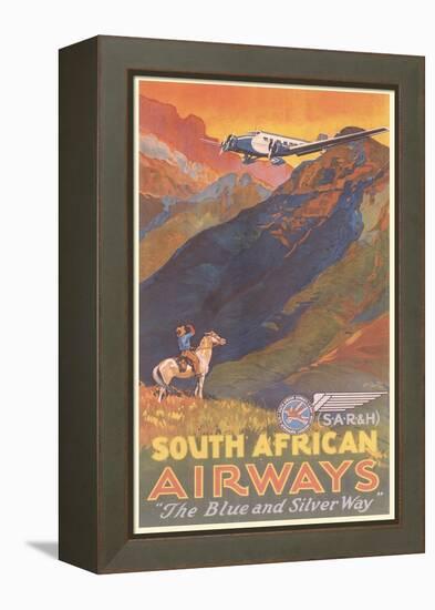 South African Airways Poster-null-Framed Stretched Canvas