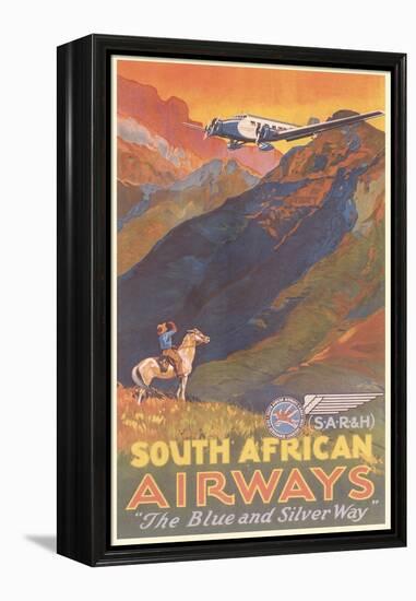 South African Airways Poster-null-Framed Stretched Canvas