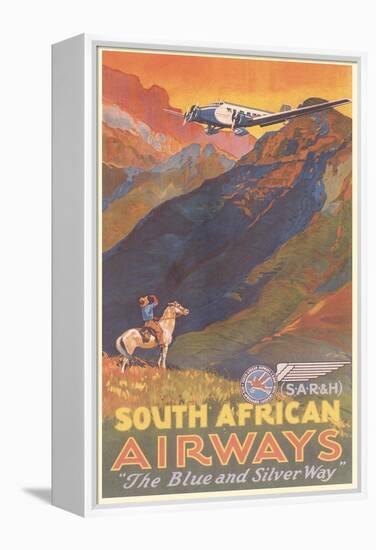 South African Airways Poster-null-Framed Stretched Canvas