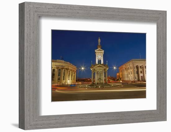 South African War Memorial, Invercargill, South Island, New Zealand-David Wall-Framed Photographic Print