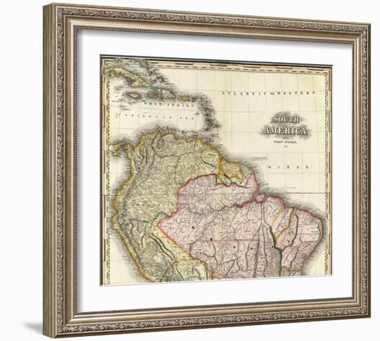 South America and West Indies, c.1823-Henry S^ Tanner-Framed Art Print