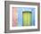 South America, Brazil. Colorful house exterior and door.-Jaynes Gallery-Framed Photographic Print