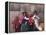 South America, Peru, Cusco. Quechua People in Front of An Inca Wall, Holding a Lamb and a Llama-Alex Robinson-Framed Premier Image Canvas