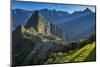 South America, Peru, Urubamba Province, Machu Picchu, UNESCO World Heritage Site-Christian Heeb-Mounted Photographic Print