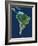 South America, Satellite Image-PLANETOBSERVER-Framed Photographic Print