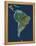 South America-PLANETOBSERVER-Framed Premier Image Canvas