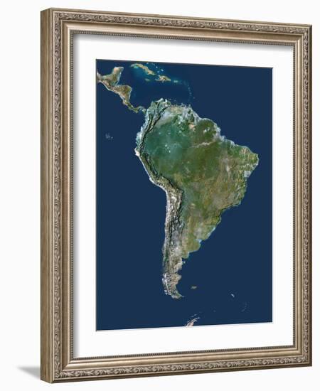 South America-PLANETOBSERVER-Framed Photographic Print