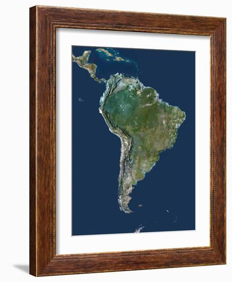 South America-PLANETOBSERVER-Framed Photographic Print