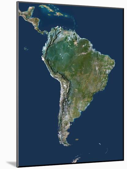 South America-PLANETOBSERVER-Mounted Photographic Print