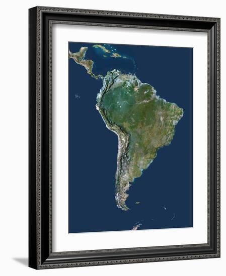 South America-PLANETOBSERVER-Framed Photographic Print